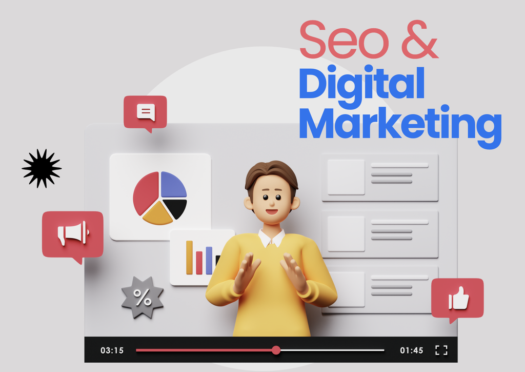 SEO Optimization & Digital Marketing Trends 2025 - Cover Image
